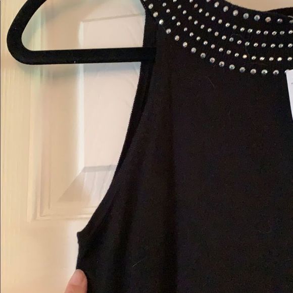 White house black market black top sweater XS - Picture 4 of 4